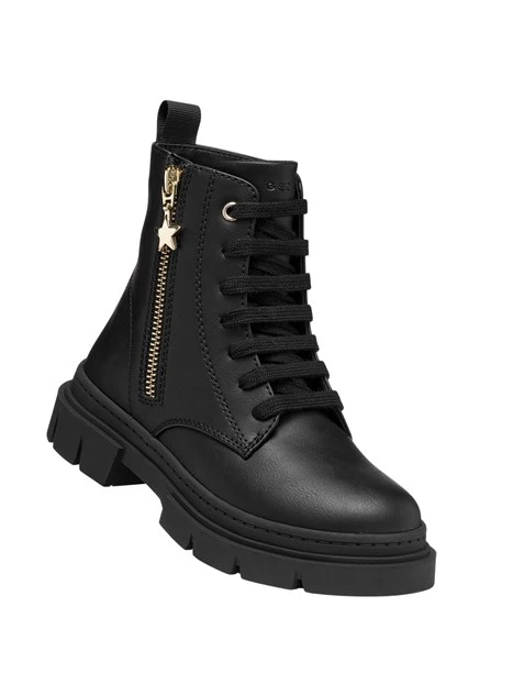 ANFIBI J660KA000BC CON CHARM STELLA BAMBINA NERO