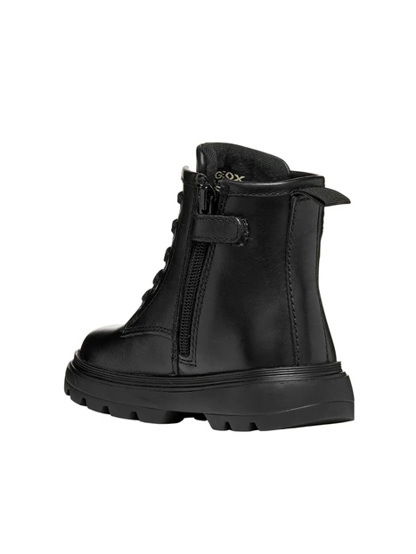 ANFIBI B665YA08502 CON FIOCCO APPLICATO BAMBINA NERO
