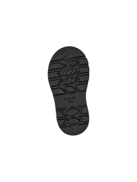 ANFIBI B665YA08502 CON FIOCCO APPLICATO BAMBINA NERO