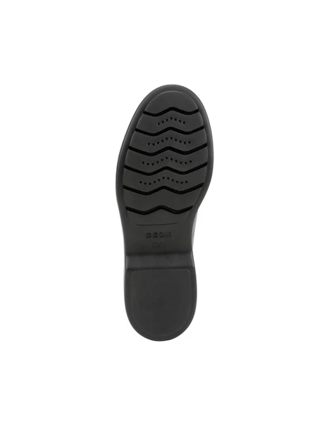 STRINGATE DERBY IN PELLE NAPPA UOMO NERO
