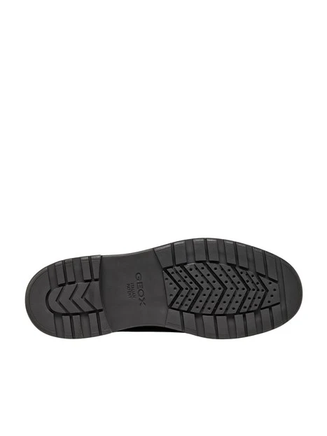 STIVALETTO CHELSEA IN PELLE UOMO MARRONE