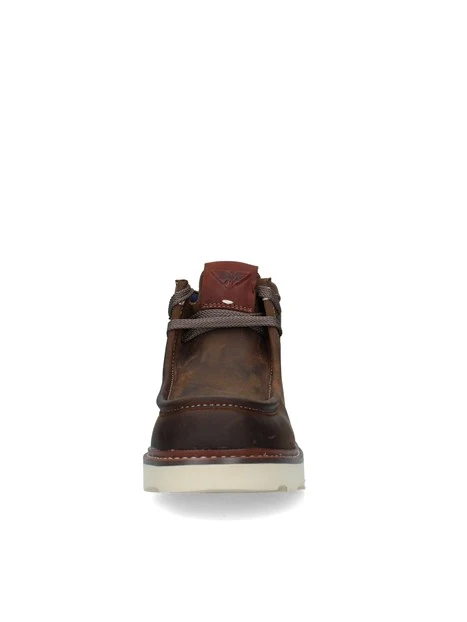 STRINGATE POLACCHINE CON SUOLA DENTELLATA UOMO MARRONE