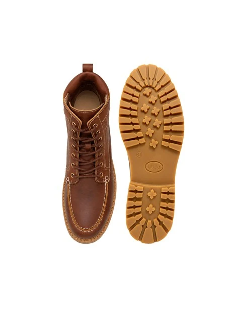ANFIBI 7G6019PX934 MOC-TOE UOMO CAFFÈ