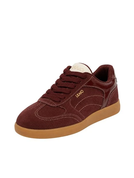 SNEAKERS BASSE IN SUEDE BF6045PX245 DONNA ROSSO