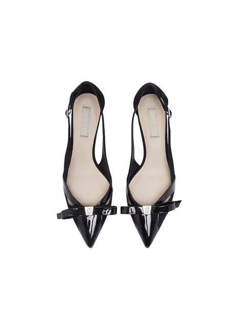 DÉCOLLETÉ IN SUEDE CON CUT-OUT SF6013PX114 DONNA NERO