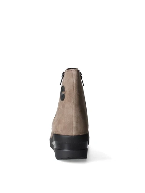 STIVALETTI TACCO BASSO IV2609-S DONNA NERO