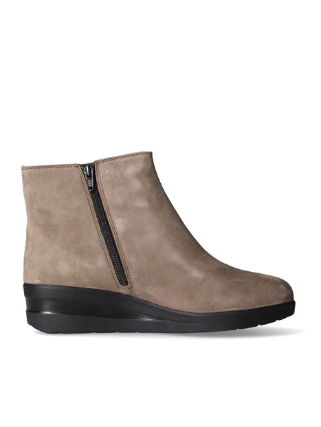 STIVALETTI TACCO BASSO IV2609-S DONNA NERO