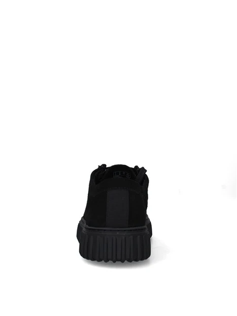 STRINGATE COMFORT IN CAMOSCIO CON SUOLA SCANALATA UOMO NERO