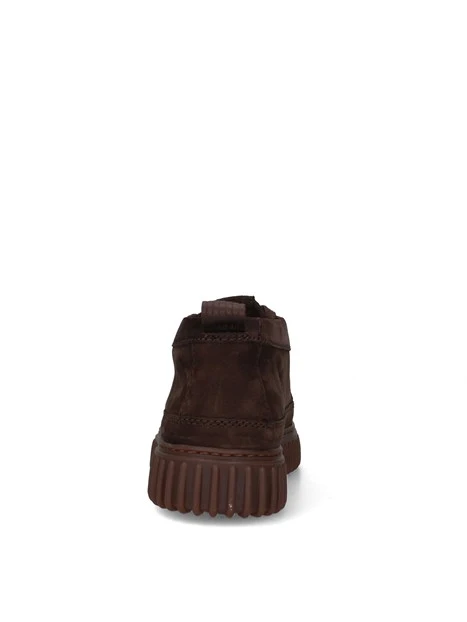 STRINGATE POLACCHINE IN PELLE NABUK UOMO MARRONE