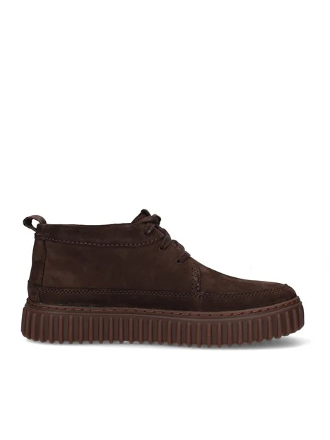 STRINGATE POLACCHINE IN PELLE NABUK UOMO MARRONE