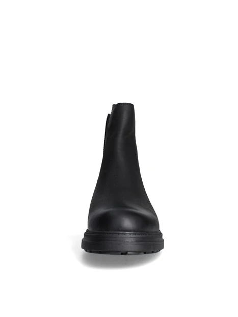 STIVALETTI TACCO BASSO 182901 DONNA NERO