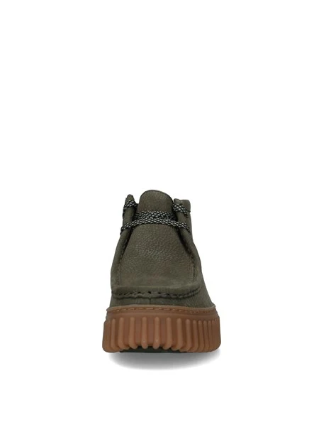 STRINGATE POLACCHINE IN PELLE NABUK DONNA VERDE