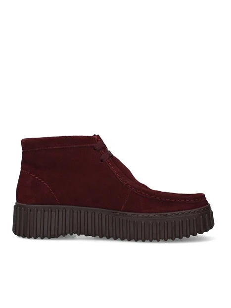STRINGATE POLACCHINE IN CAMOSCIO CON SUOLA SCANALATA DONNA BORDEAUX