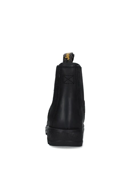 STIVALETTI TACCO BASSO CHELSEA CON DOPPIO TIRANTE DONNA NERO