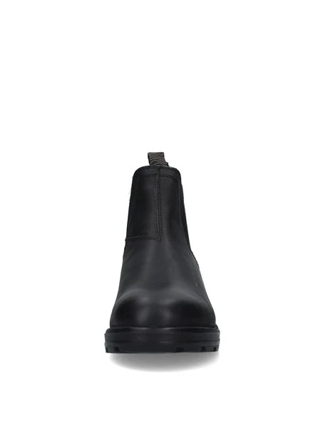 STIVALETTI TACCO BASSO CHELSEA CON DOPPIO TIRANTE DONNA NERO