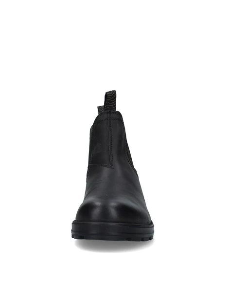 STIVALETTI CHELSEA CON INSERTI ELASTICI FANTASIA UOMO NERO