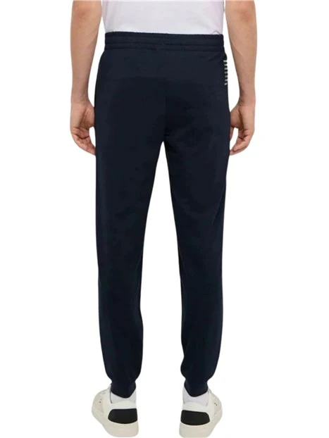 PANTALONI JOGGERS LOGATI EA7 UOMO BLU