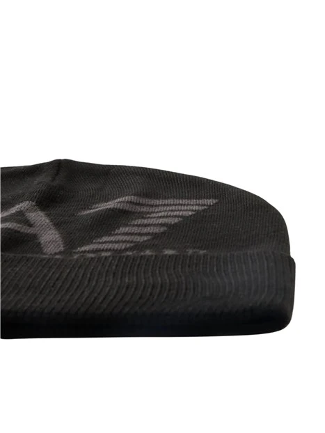CAPPELLO A COSTE CON LOGO UOMO NERO E GRIGIO