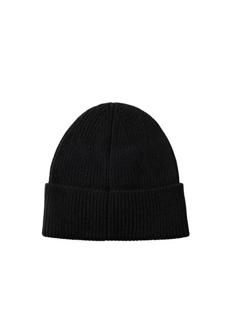CAPPELLO A COSTE CON LOGO UOMO NERO