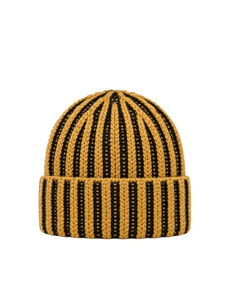 CAPPELLO BEANIE UOMO MARRONE