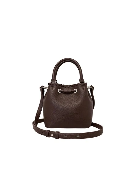 BORSA A MANO PICCOLA A SECCHIELLO DONNA VIOLA