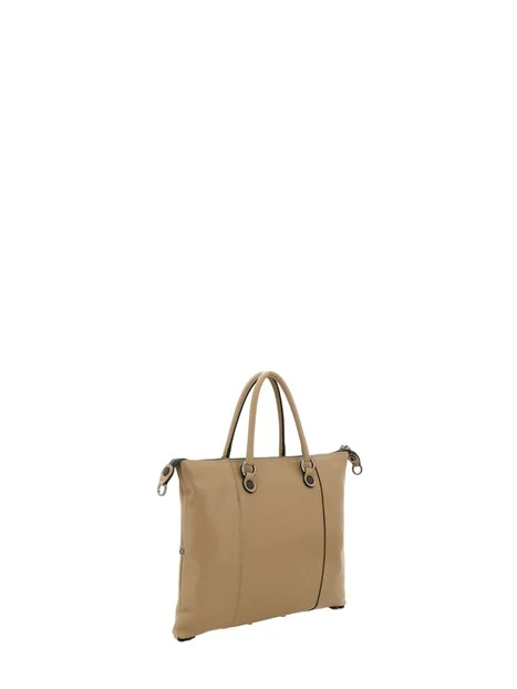 BORSA SHOPPING TRASFORMABILE DONNA BEIGE