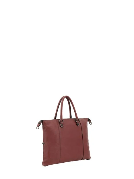 BORSA SHOPPING TRASFORMABILE DONNA BORDEAUX