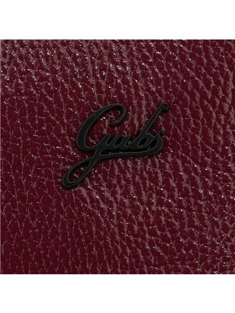 BORSA SHOPPING MULTIFUNZIONE IN PELLE LUCIDA DONNA BORDEAUX