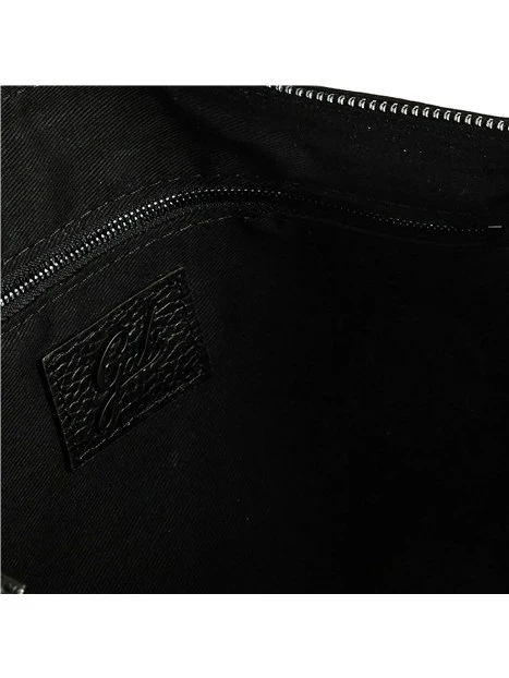 BORSA A SPALLA CON TRACOLLA REMOVIBILE DONNA NERO