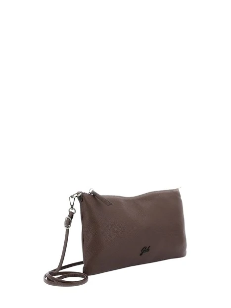BORSA A SPALLA CON TRACOLLA REMOVIBILE DONNA MARRONE