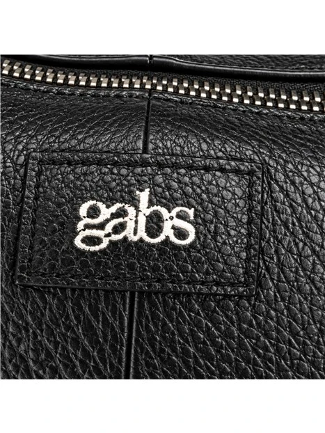 BORSA SHOPPING MEDIA IN PELLE MARTELLATA DONNA NERO