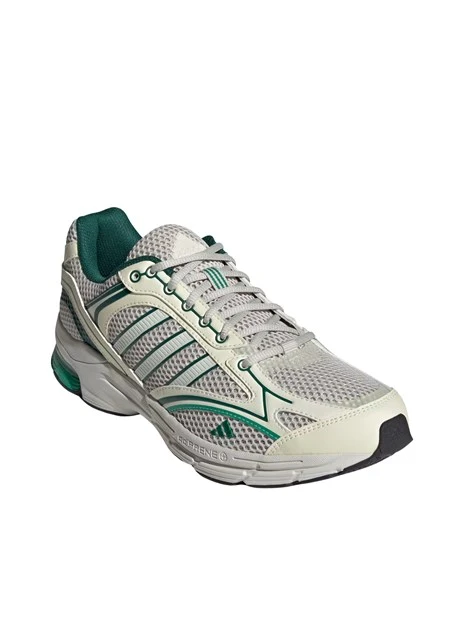 SNEAKERS BASSE RETRO RUNNING CON SUOLA MAXI E DETTAGLI METALLIZZATI UNISEX VERDE