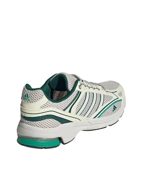 SNEAKERS BASSE RETRO RUNNING CON SUOLA MAXI E DETTAGLI METALLIZZATI UNISEX VERDE