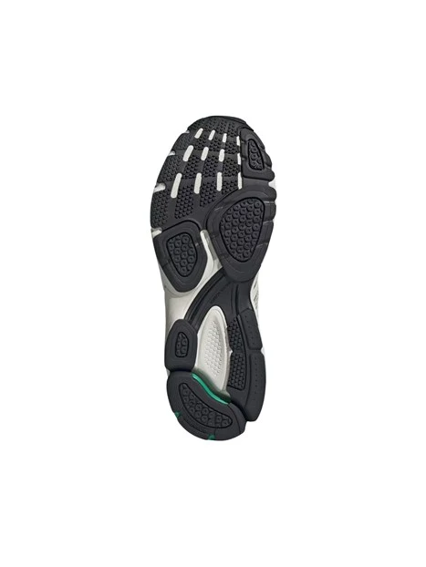 SNEAKERS BASSE RETRO RUNNING CON SUOLA MAXI E DETTAGLI METALLIZZATI UNISEX VERDE