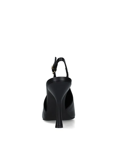 SLINGBACK TACCO ALTO 4364 DONNA NERO