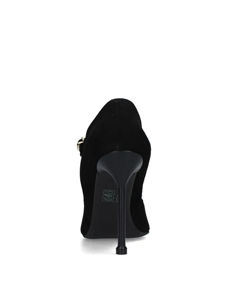 DÉCOLLETÉ CINTURINO CAVIGLIA TACCO ALTO DONNA NERO