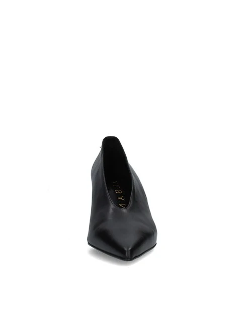 DÉCOLLETÉ SCOLLO PROFONDO TACCO ALTO DONNA NERO