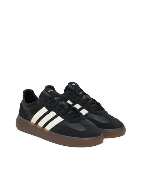 SNEAKERS BASSE CAMOSCIO NERO