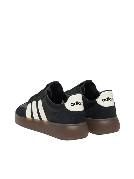 SNEAKERS BASSE CAMOSCIO NERO