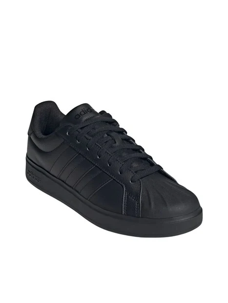 SNEAKERS BASSE CON PUNTA A CONCHIGLIA NERO