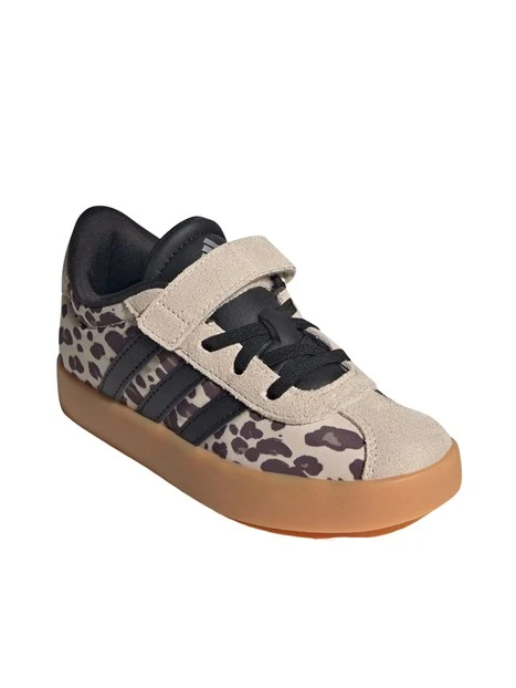 SNEAKERS BASSE CON STRAPPO PUNTA A T BAMBINA BEIGE