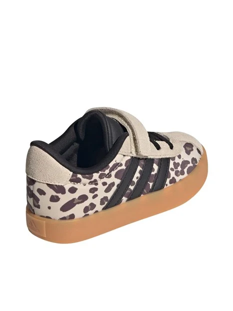 SNEAKERS BASSE CON STRAPPO PUNTA A T BAMBINA BEIGE