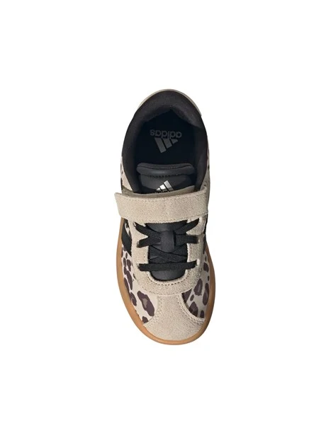 SNEAKERS BASSE CON STRAPPO PUNTA A T BAMBINA BEIGE