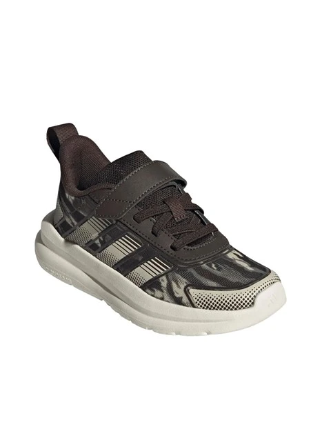 SNEAKERS BASSE CON STRAPPO BAMBINO MARRONE