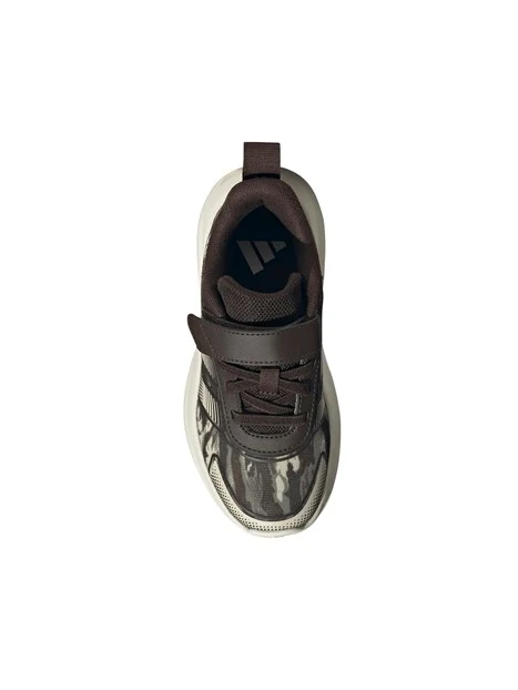 SNEAKERS BASSE CON STRAPPO BAMBINO MARRONE