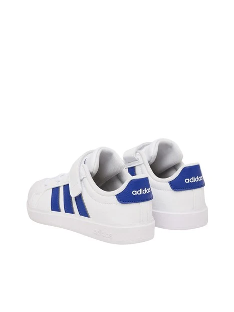 SNEAKERS BASSE CON STRAPPO BAMBINO BIANCO