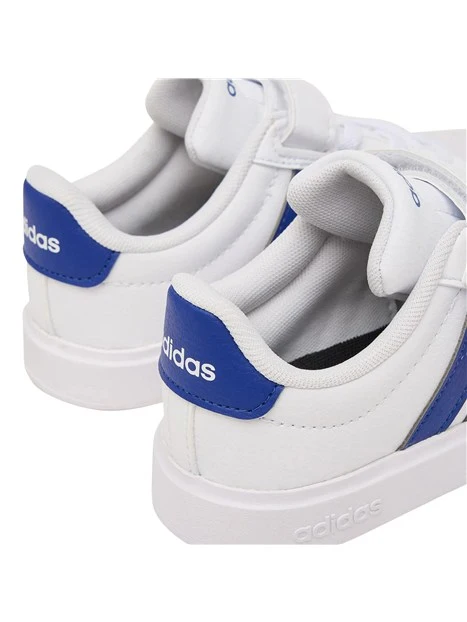 SNEAKERS BASSE CON STRAPPO BAMBINO BIANCO