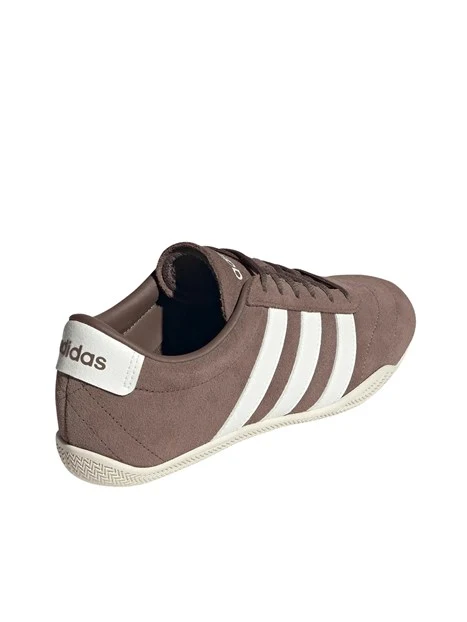 SNEAKERS BASSE IN PELLE DONNA MARRONE