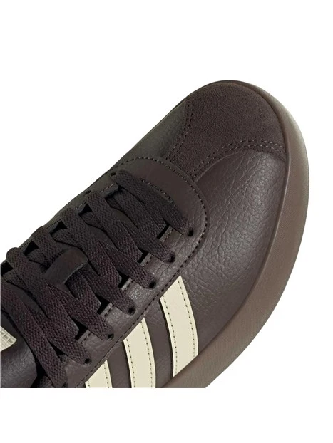 SNEAKERS BASSE CON LOGO DORATO DONNA MARRONE