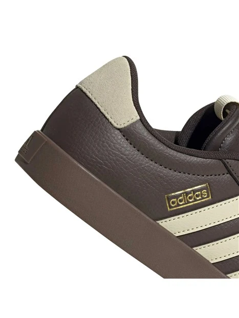 SNEAKERS BASSE CON LOGO DORATO DONNA MARRONE